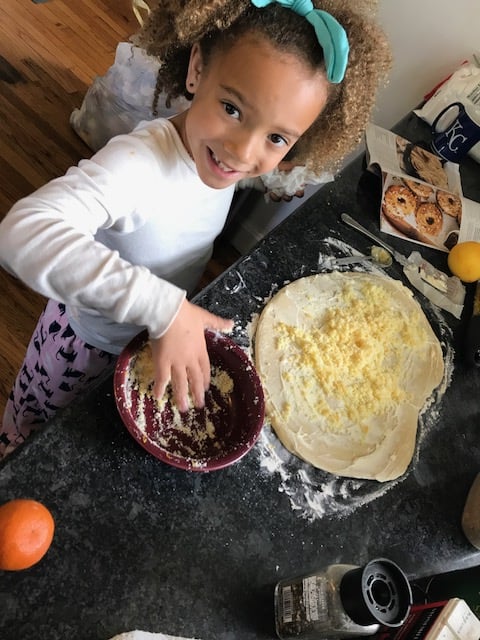 Mae-helping-bake-rolls