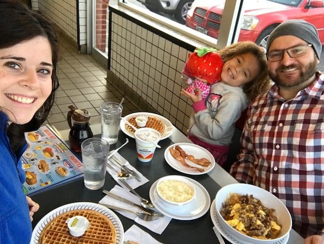 WaffleHouseBurgessFam