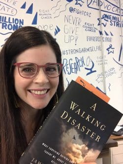 a-walking-disaster-cancer-memoir-book-blogger-review