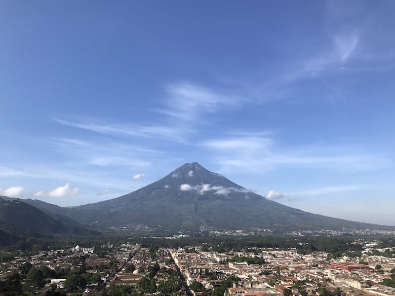 antigua guatemala mountain