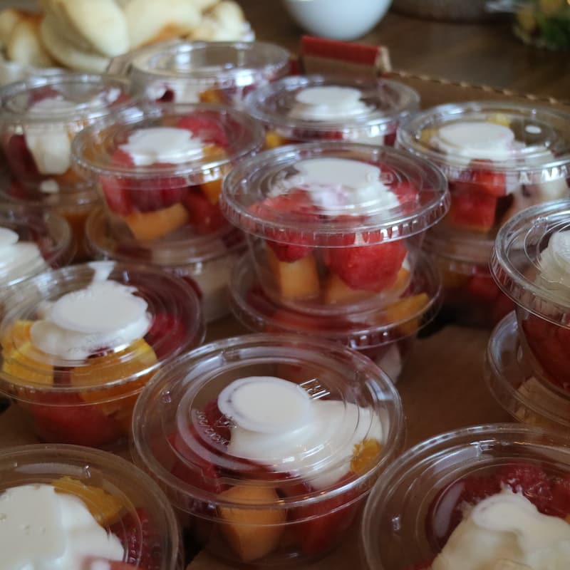 matthews-catering-fruit-cups-book-launch-party